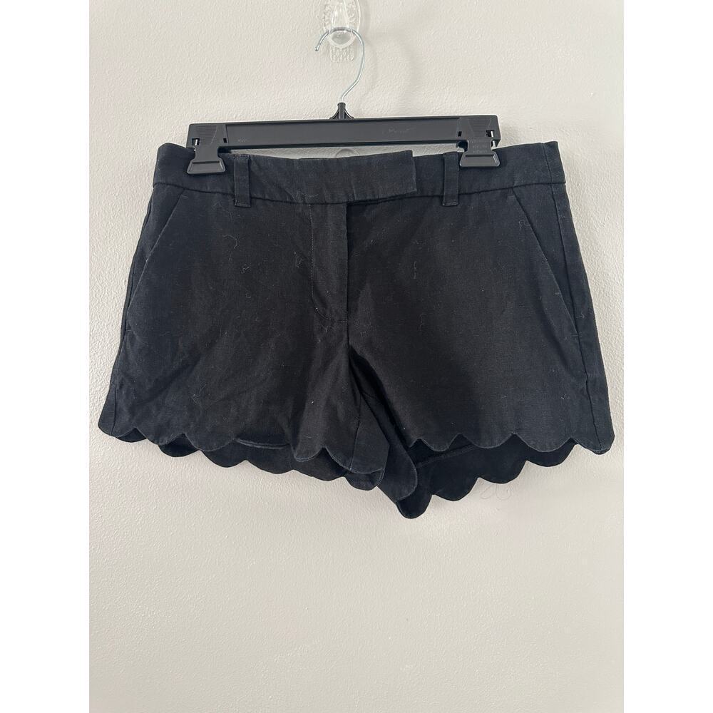 J. Crew 4" Linen-Cotton Shorts sz 4
